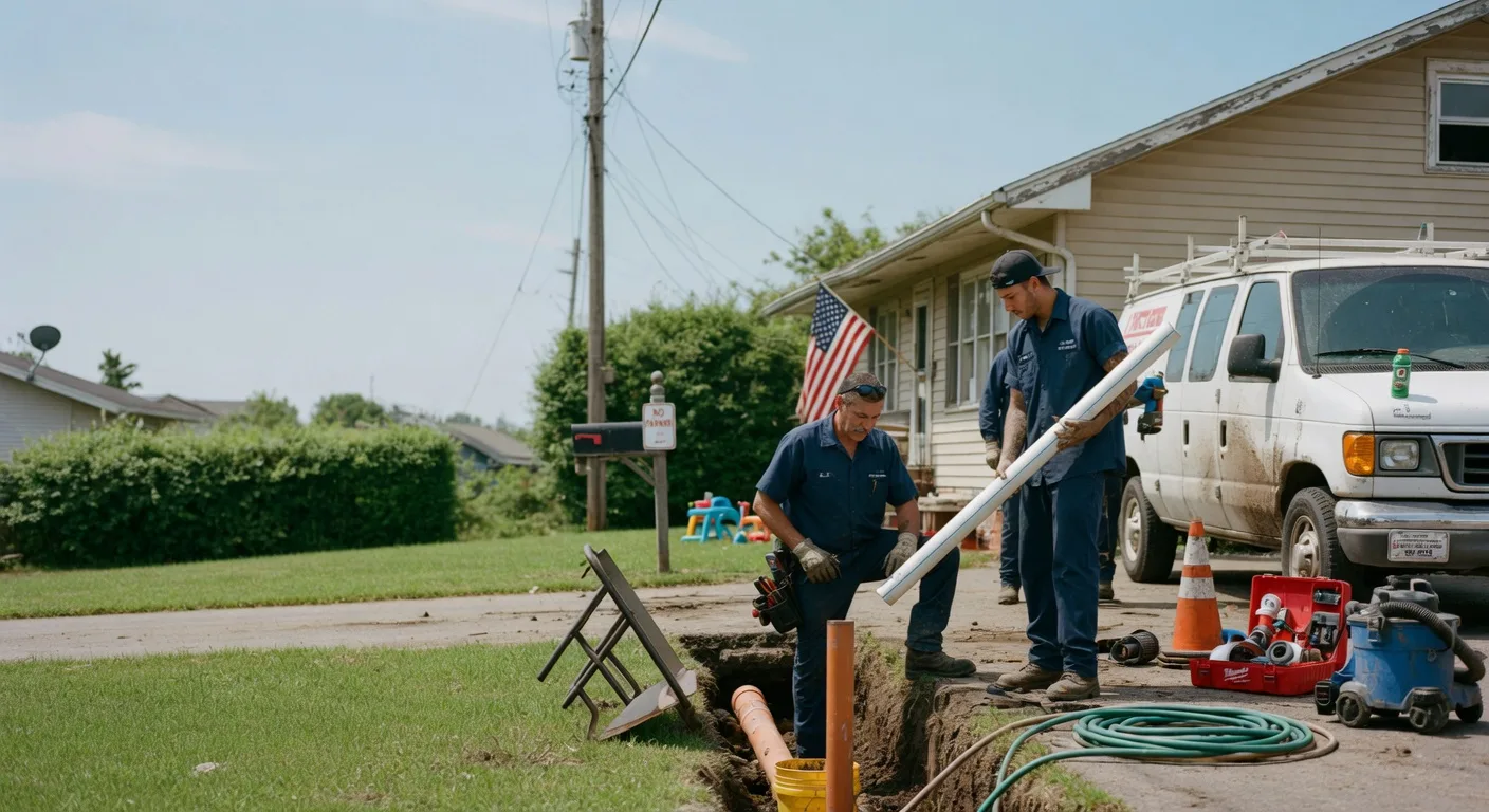 Sewer Line Inspection in Hunters, WA